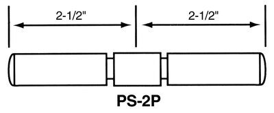 3M PanelSafe 2-Way Pin PS-2P, works on breakers up to 2-1/2 inches away from the panel safe unit