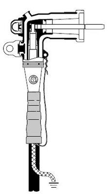 3M 200 Amp Industrial Loadbreak Elbow5810-CA-2, 5-8 kV