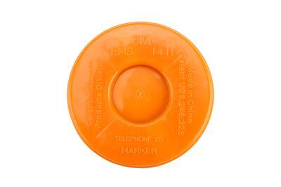 3M Disk Marker 1411-XR, 5 ft Range, Telephone, Not for Direct Bury