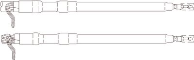 3M 7653-T-150 Cold Shrink Non-Skirted Termination Kit 3M 7653-T-150 Cold Shrink Non-Skirted Termination Kit