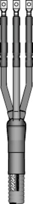 3M 7625-T-110-3G Indoor 3 Conductor Cables Termination Kit with Ground Wires 3M 7625-T-110-3G Indoor 3 Conductor Cables Termination Kit with Ground Wires