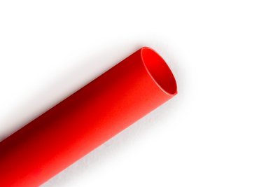 Product image for 3M FP301-3/8-48*-Red-12 Pcs 3M Heat Shrink Thin-Wall Tubing FP301-3/8-48*-Red-12 Pcs, 48 in Length sticks, 12 pieces/case