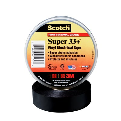 3M 33+Super-3/4x36YD Boxed Vinyl Tape 3M 33+Super-3/4x36YD Boxed Vinyl Tape
