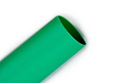 3M Heat Shrink Thin-Wall Tubing FP301-3/8-48"-Green-12 Pcs, 48 in Length sticks, 12 pieces/case