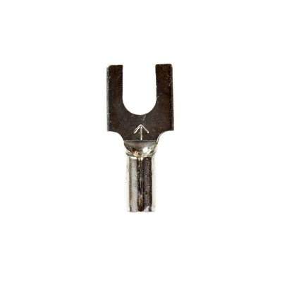 3M Scotchlok Block Flanged Fork, Non-Insulated Butted Seam MU18-6FFBK, 22-18 AWG