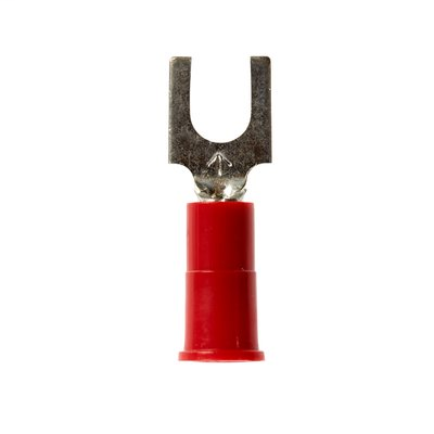 3M Scotchlok Block Flanged Fork, Vinyl Insulated Butted Seam MVU18-8FFBK, 22-18 AWG