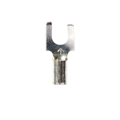 3M Scotchlok Block Flanged Fork, Non-Insulated Butted Seam MU14-8FFBK, 16-14 AWG