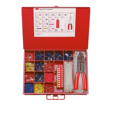 3M Scotchlok Terminal Box, Red, STK-1, 1 box per case