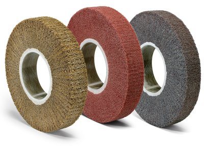 Scotch-Brite Cut and Polish Flap Brush Steel, 5A VFN, Custom