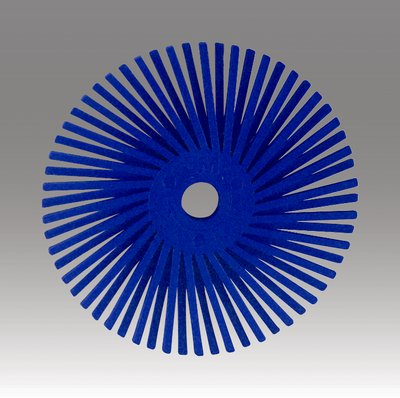 3M 25758 Scotch-Brite Radial Bristle Disc, 3/4 in x 1/16 in 400, 192 per case