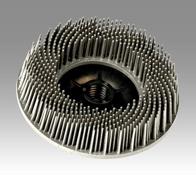 Scotch-Brite Bristle Disc, 4-1/2 in x M14-2 120, 5 per inner, 10 per case