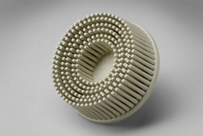 Scotch-Brite Roloc Bristle Disc, 2 in x 5/8 Tapered 120, 40 per case