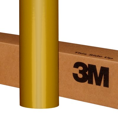 3M Controltac Graphic Film 180-131 Gold, 48 in x 50 yd