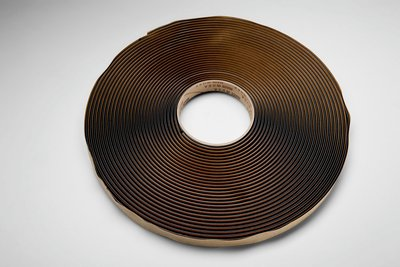 3M Weatherban Sealant Tape 5354 Black, 3/8 in x 1/8 in x 50 ft, 24 rolls per case