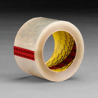 3M Label Protection Tape 3565 Clear, 96 mm x 100 m, 18 per case Bulk