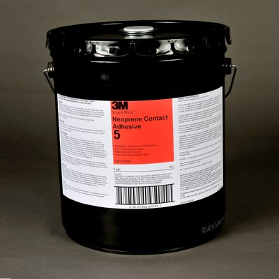 3M Neoprene Contact Adhesive 5 Green, 53 Gallon Agit Drum, 1 per case