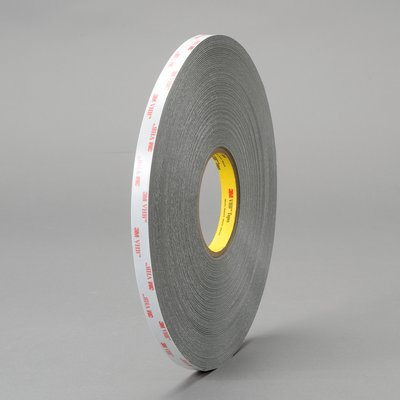 3M VHB Tape 4936 Gray Small Pack, 1 in x 72 yd 25.0 mil, 2 per case