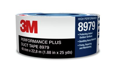 3M Performance Plus Duct Tape 8979 Slate Blue, 72 mm x 54.8 m 12.1 mil, 12 per case