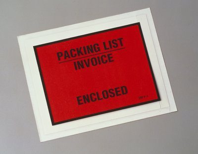 3M Full Print Packing List Envelope F1, 4-1/2 in x 5-1/2 in, 1000 per case