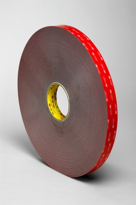 3M VHB Tape 4991 Gray, 1 in x 36 yd 91.0 mil, 9 per case Bulk