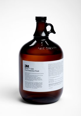 3M Novec 1230 Fire Protection Fluid, 200 gal container (2425 lb, 1100 kg)