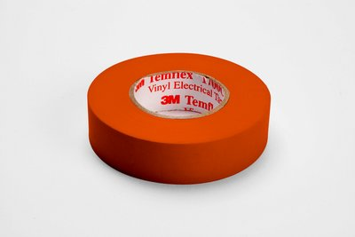 3M 1700C-ORANGE-3/4X66FT Orange TEMFLEX Vinyl Tape 3/4" x 66'