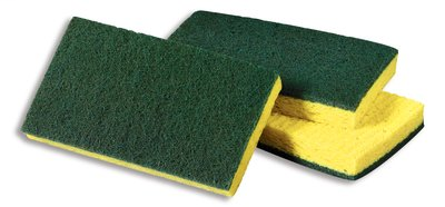 Scotch-Brite Medium Duty Scrub Sponge 74, 6.1 in x 3.6 in x 0.7 in, 20/case