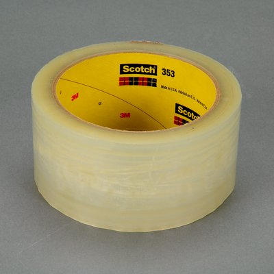 Scotch Box Sealing Tape 353 Clear, 48 mm x 50 m, 36 per case Bulk