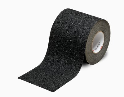 3M Safety-Walk Coarse Tapes and Treads 710, Black, 4 in x 30 ft, 1/case