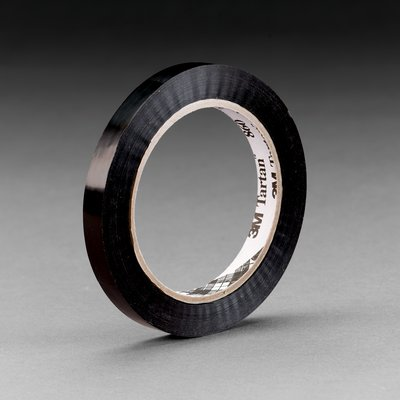 3M Strapping Tape 860 Black, 19 mm x 55 m, 96 per case Bulk
