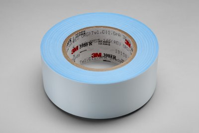 3M Glass Cloth Tape 398FR White , 2 in x 36 yd, 24 per case Bulk