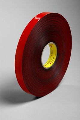 3M VHB Tape 4646 Gray Small Pack, 1/2 in x 36 yd 25.0 mil, 4 per case