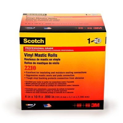 Scotch Tape Vinyl Mastic Tape, 1.5 inch x 20 feet