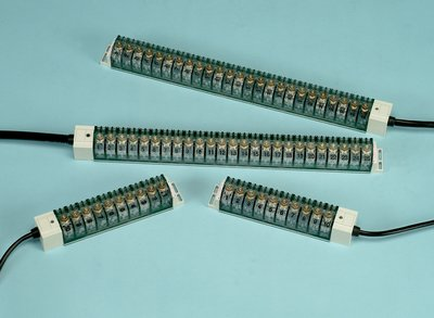 3M 10-Pair ATS/TR Terminal Block, Aerial Strand Mount