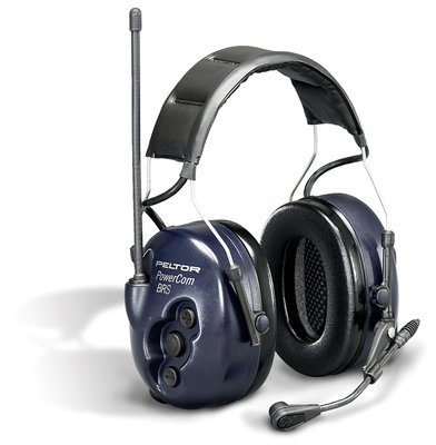 3M Peltor PowerCom Business Radio Services 2-Way Radio Communications Headset MT53H7A4604, Headband, 1 ea/cs