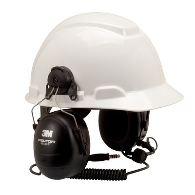 3M Peltor MT Series 2-Way Communications Headset MT7H79P3E-C0046, Hard Hat Attach, 1 ea/cs
