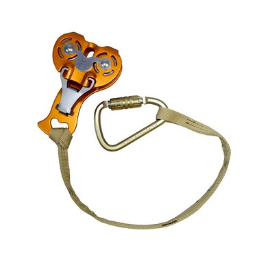3M and DEUS Angled Descent Kit, Carabiner ADK-GI, 24 in. Lanyard, 1 ea