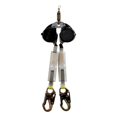 3M ReLoad Self-Retracting Lanyard DLREW-7, 7 foot web dual leg, 1 ea/case