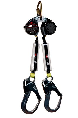 3M ReLoad Self-Retracting Lanyard DL-REW-7-0241A, 7 foot web dual leg, 1 ea/case