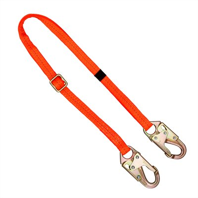 3M Adjustable Web Positioning Lanyard with Snap Hooks 3250, 4-6 ft., 1 ea/case