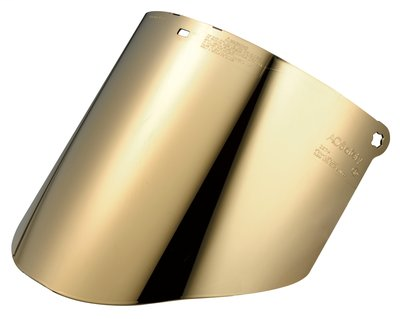 3M Total Performance Gold-coated Polycarbonate Dark Green Faceshield Window WCP96CG, Face Protection 82604-00000 10 ea/cs