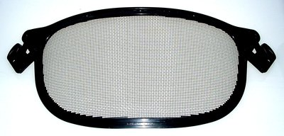 3M Peltor Metal Mesh Faceshield V1A-10P, Face Protection, Black 10 ea/cs