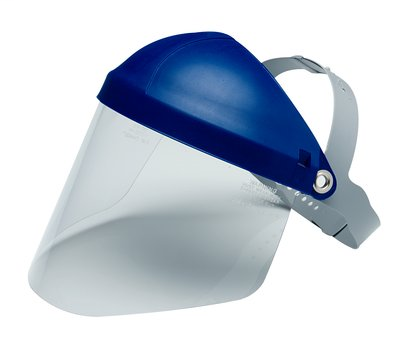 3M Short Clear PETG Faceshield WE96S, Face Protection 82580-00000, Flat Stock 50 ea/cs