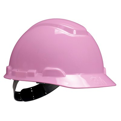 3M Hard Hat H-713P, Pink, 4-Point Pinlock Suspension, 20ea/cs