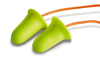3M E-A-Rsoft FX Corded Earplugs, Hearing Conservation 312-1260 in Poly Bag 2000 PR/Case