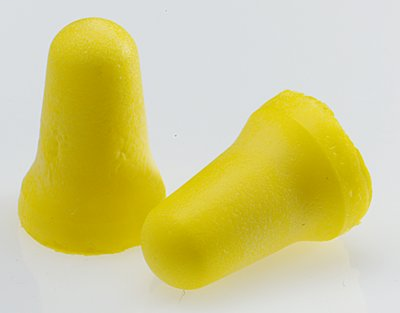 3M E-A-R E-Z-Fit Uncorded Earplugs, Hearing Conservation 312-1208 in PolyBag 2000 PR/Case