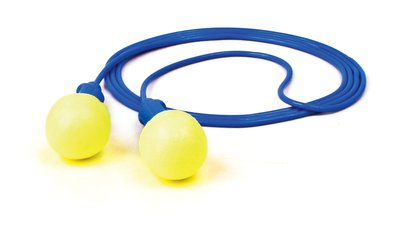 3M 318-1001 E-A-R Push-Ins Corded Earplugs, Hearing Conservation 318-1001, Poly Bag (Box of 100)