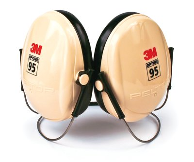 3M Peltor Optime 95 Behind-the-Head Earmuffs, Hearing Conservation H6B/V 10 EA/Case