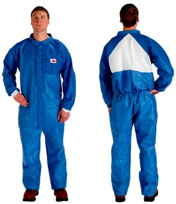 3M Disposable Protective Coverall Safety Work Wear 4530CS-BLK-3XL 25/Case