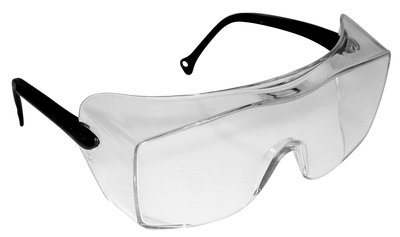 3M OX Protective Eyewear, 12159-00000-20 Clear Lens, Black Temple 20 ea/case